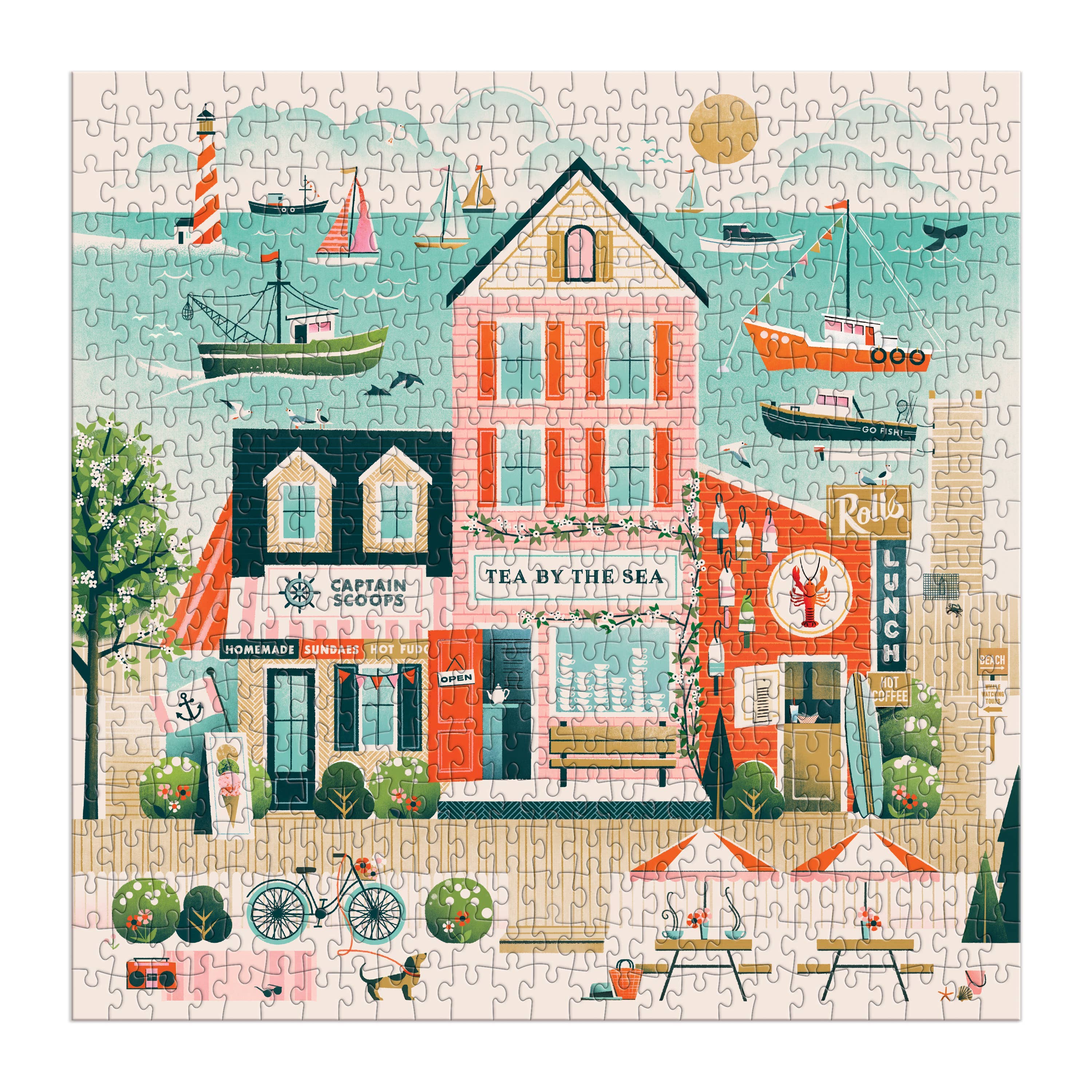 Beside the Sea 500 Piece Puzzle - Image 3