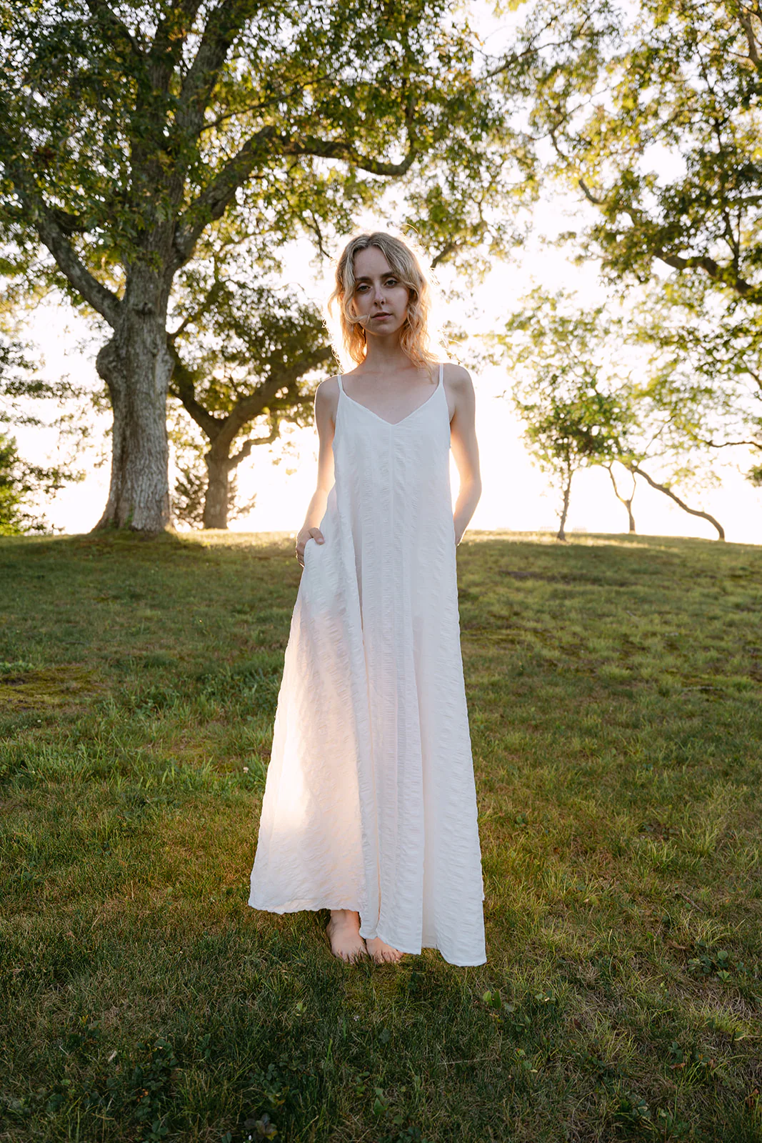 Devi Spaghetti Strap Maxi Dress - Image 3