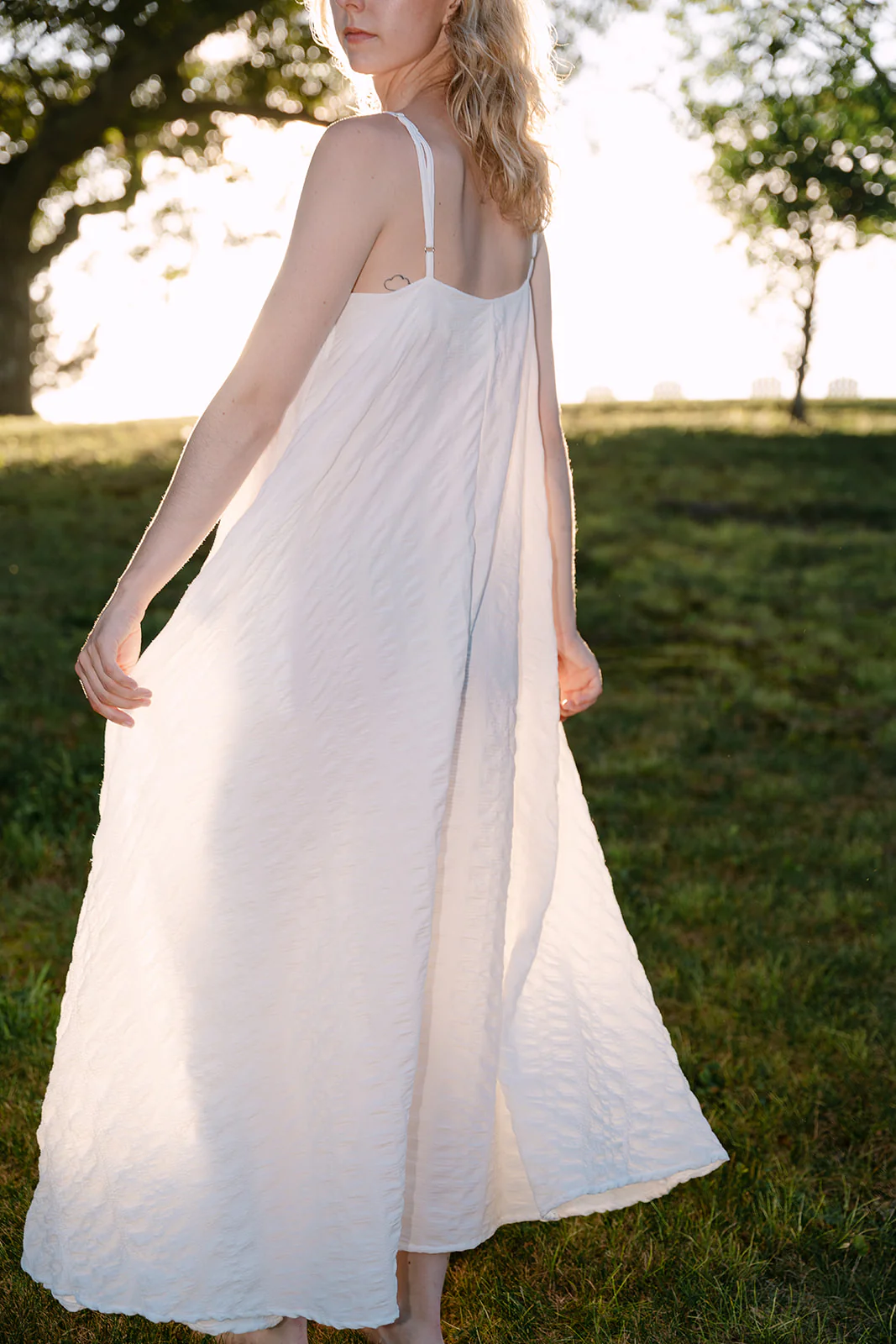 Devi Spaghetti Strap Maxi Dress - Image 4