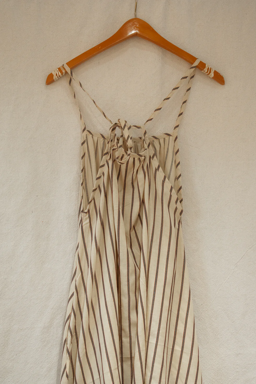 Leda Maxi Simple Tie Back Dress - Image 10