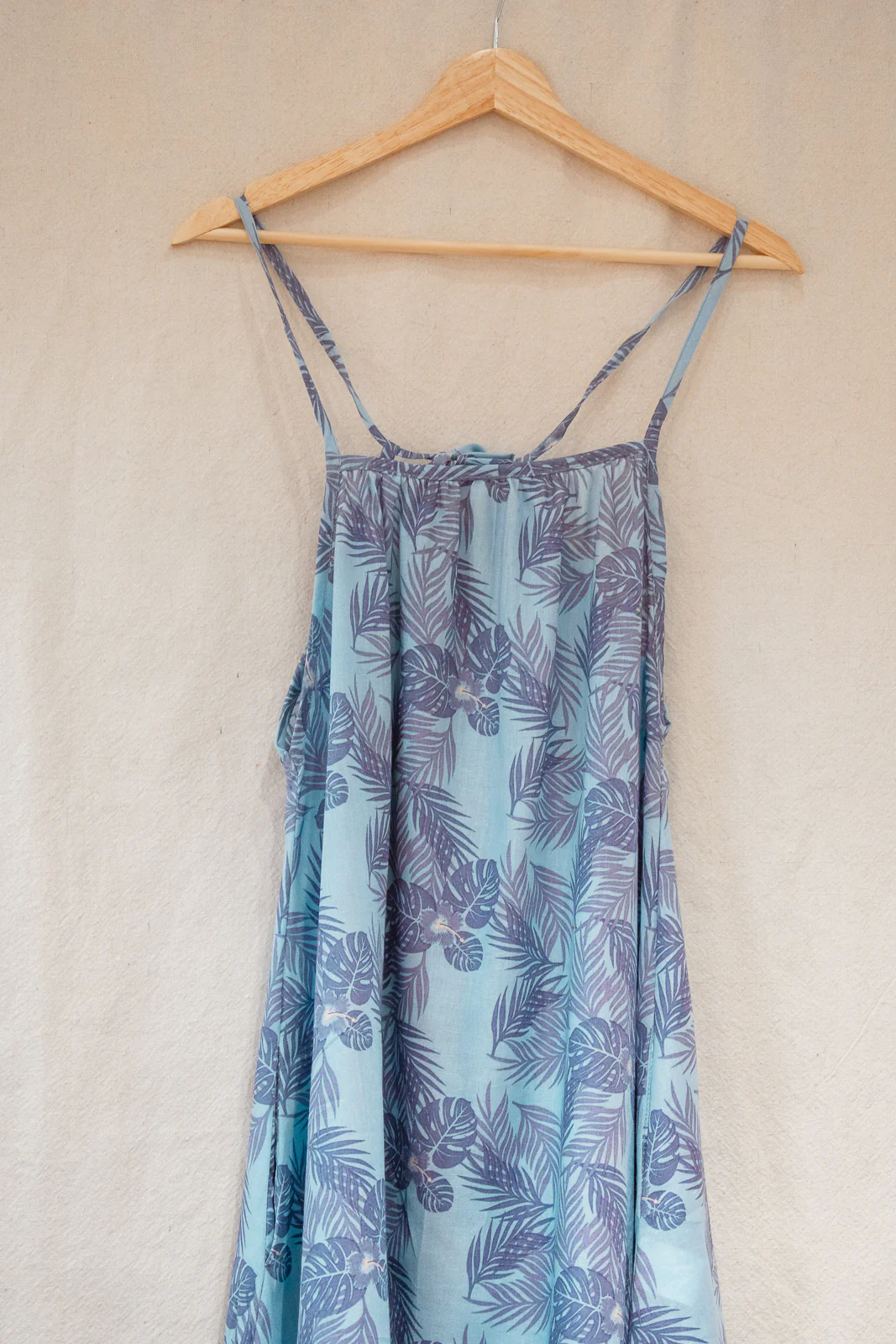 Leda Maxi Simple Tie Back Dress - Image 5