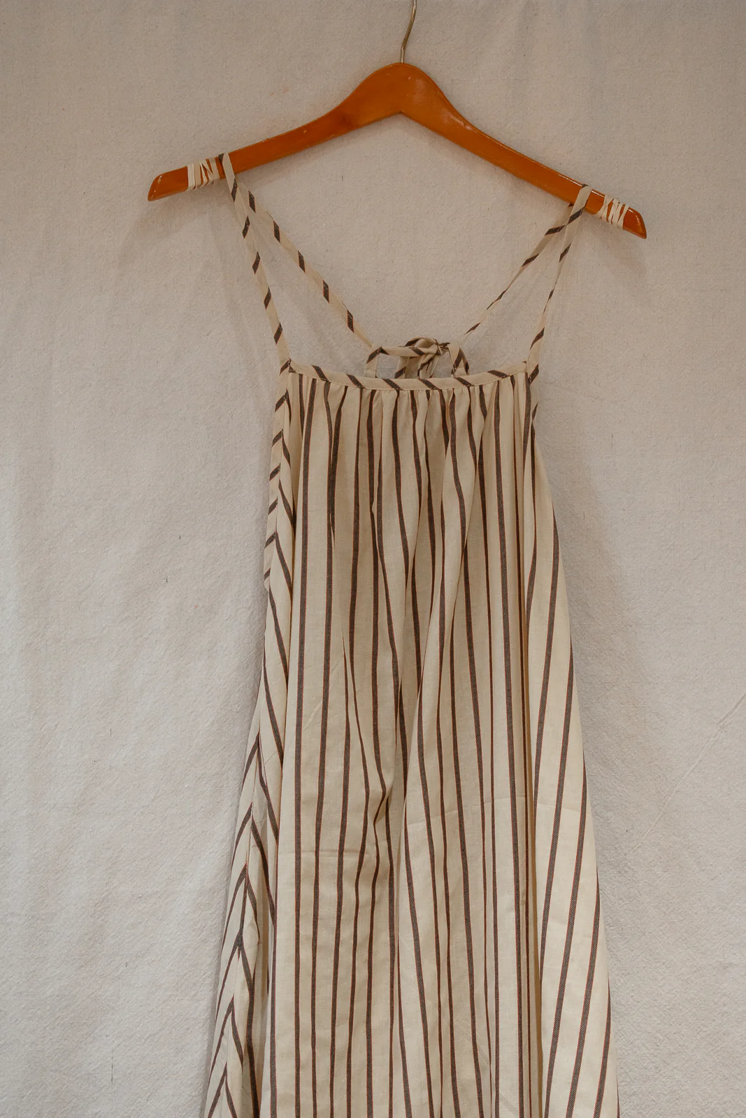 Leda Maxi Simple Tie Back Dress - Image 8
