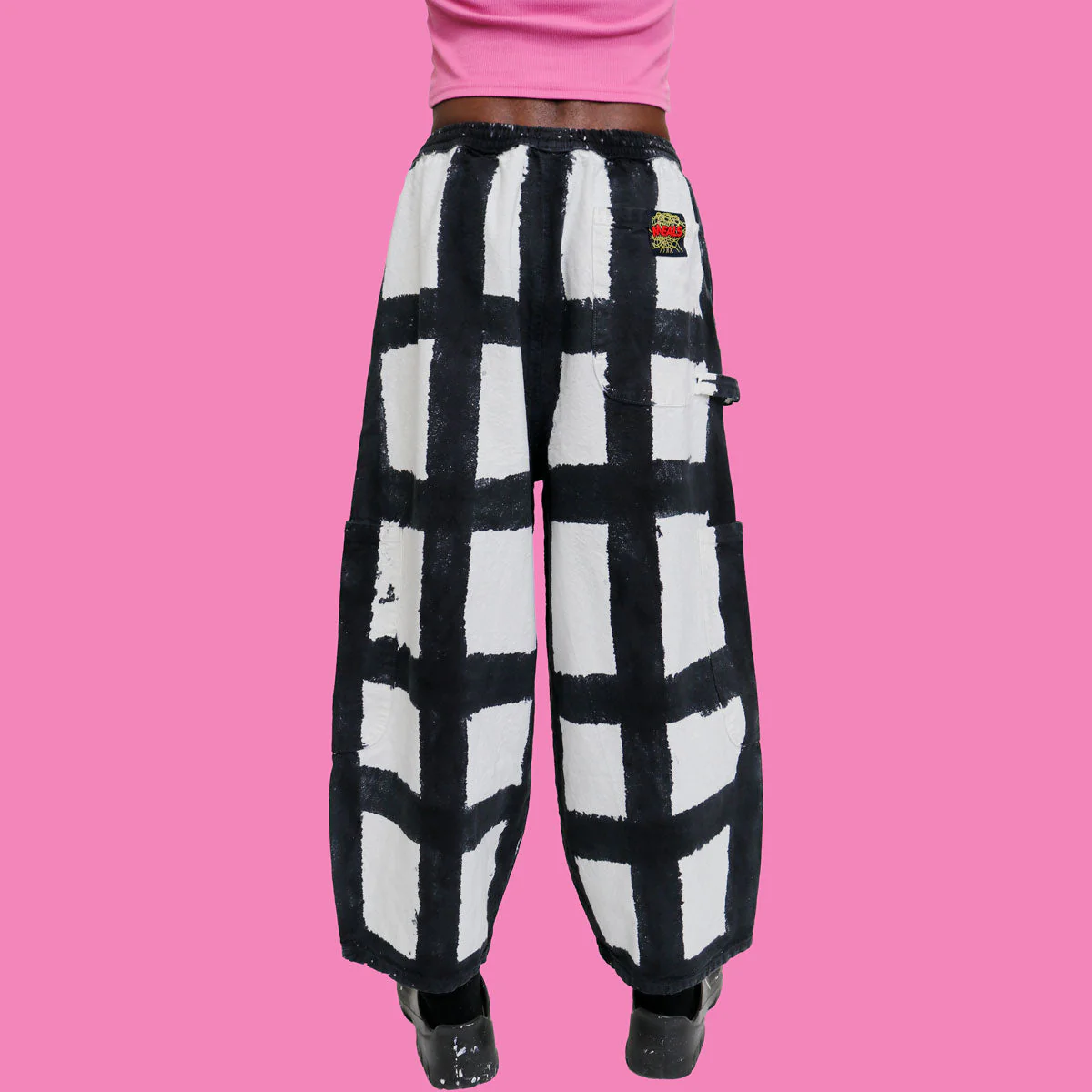Meals Clothing Licorice Check Chef Pant - Image 3